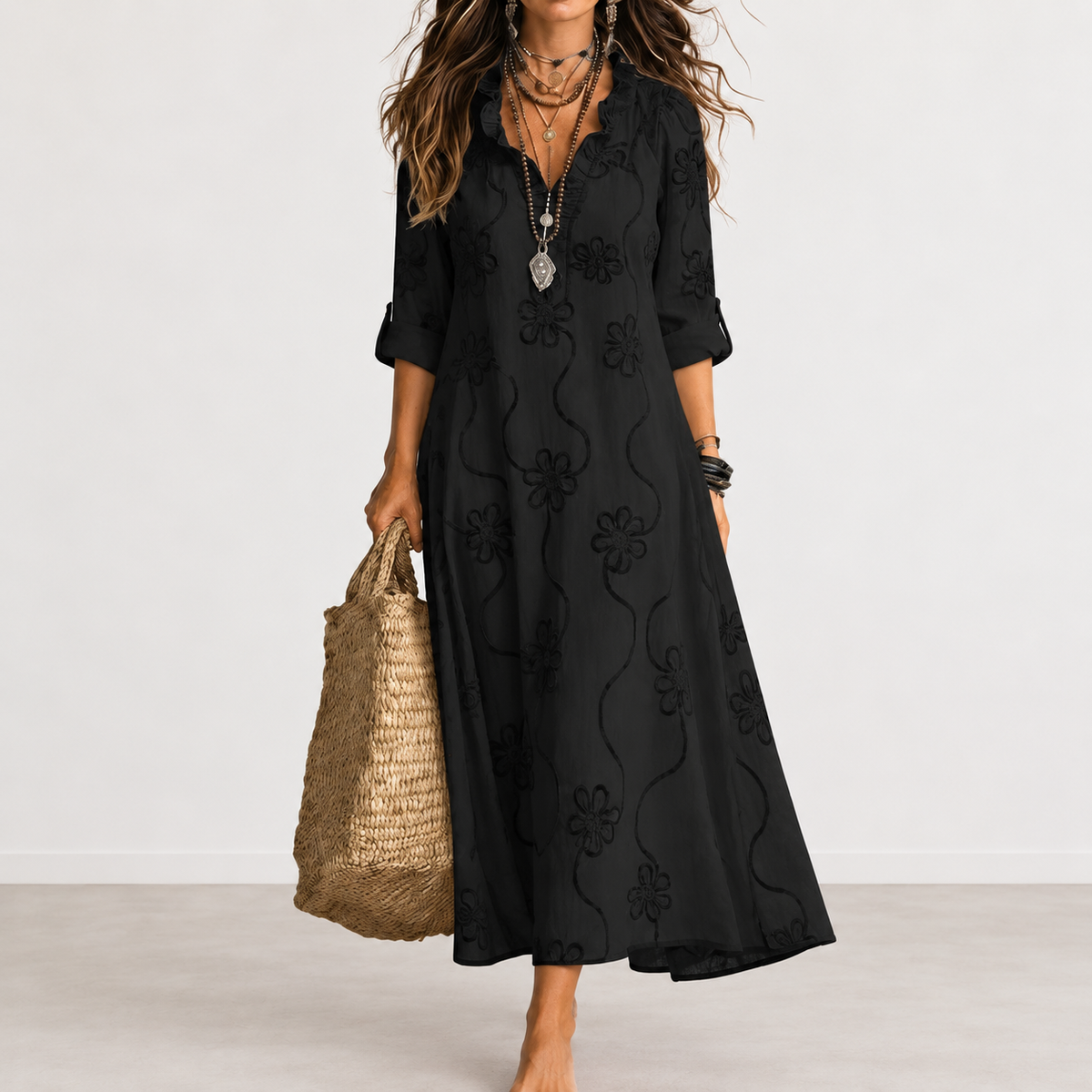 Evelyn | Floral Maxi Dress