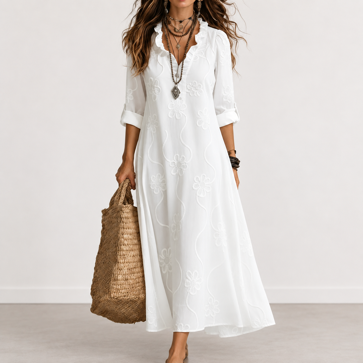 Evelyn | Floral Maxi Dress