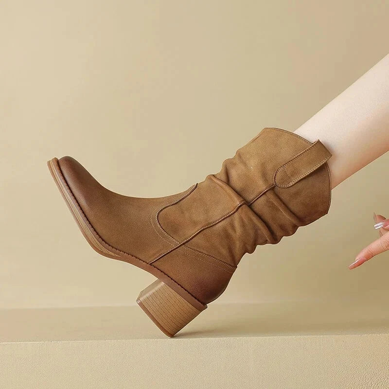 Dakota | Western Block Heel Boots