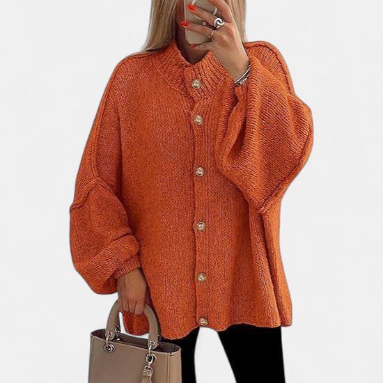 Olivia | Chunky Button Cardigan