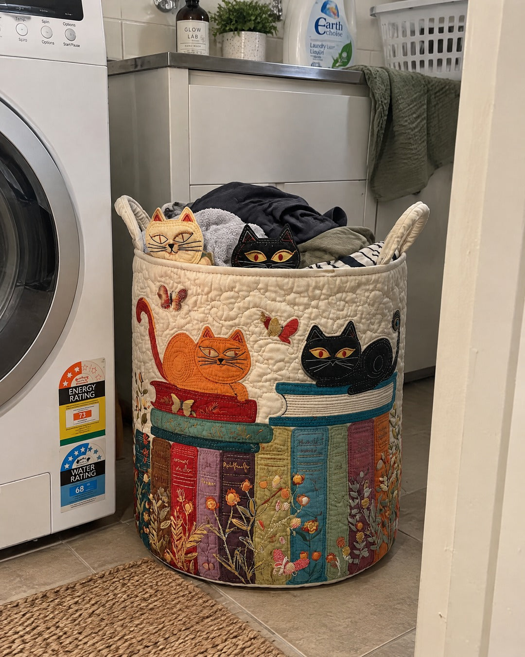 POPPY | CAT PARADE LAUNDRY BASKET
