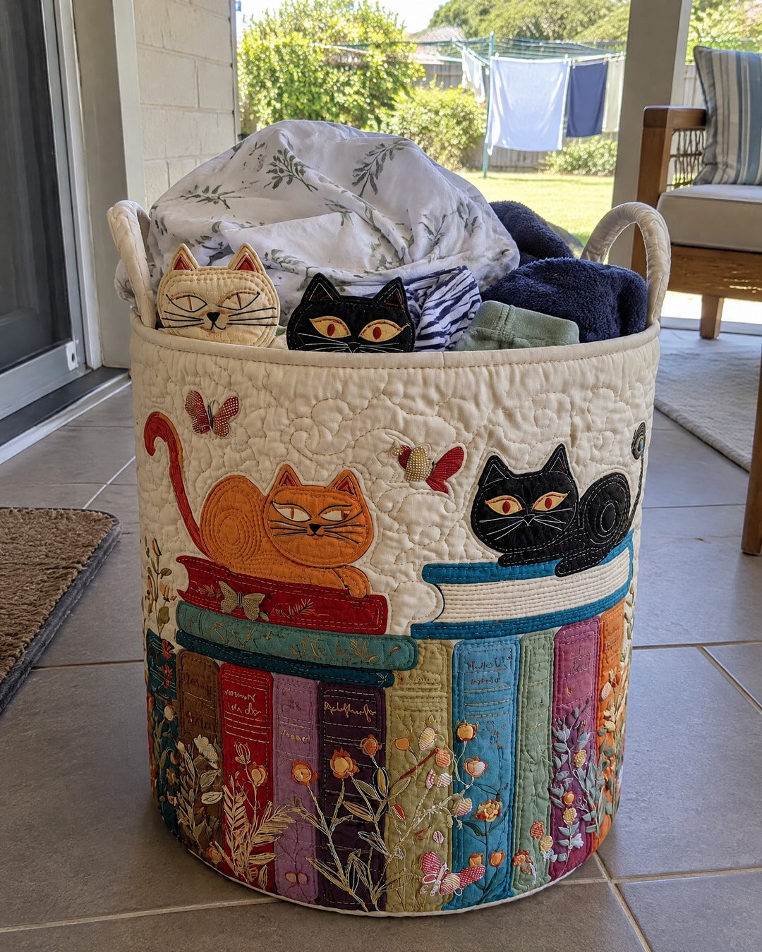 POPPY | CAT PARADE LAUNDRY BASKET