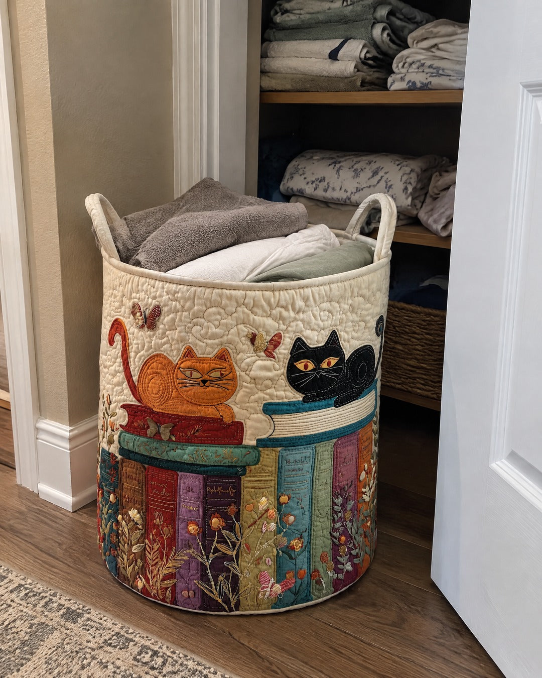 POPPY | CAT PARADE LAUNDRY BASKET