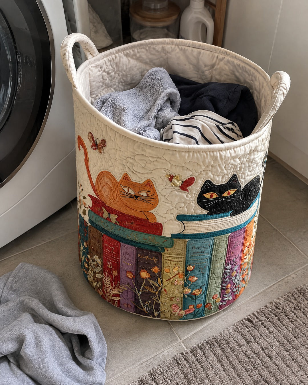 POPPY | CAT PARADE LAUNDRY BASKET