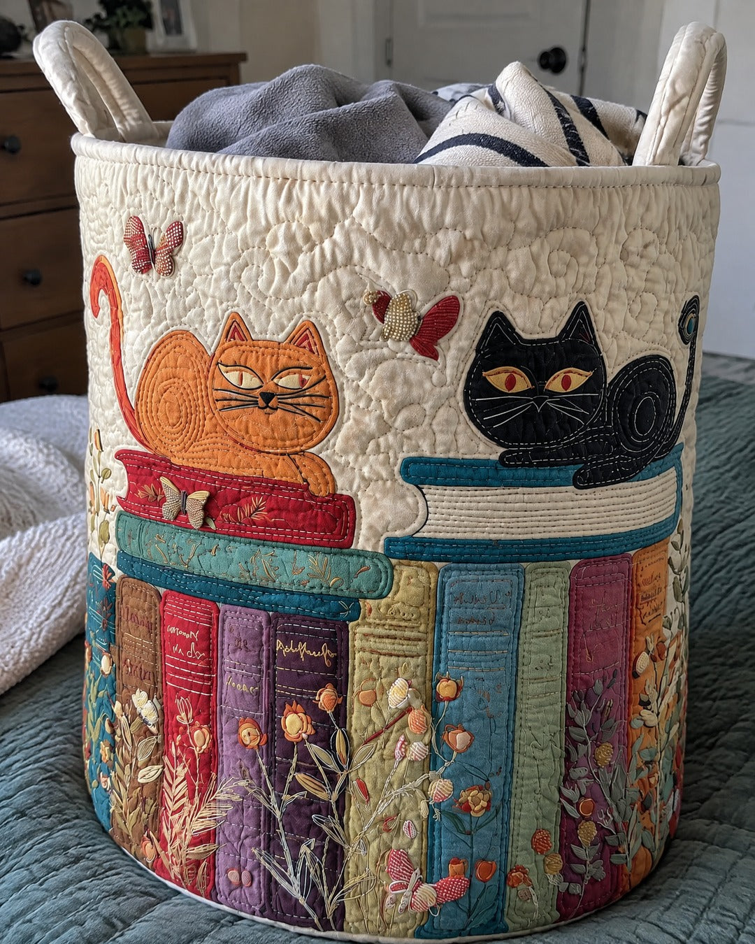 POPPY | CAT PARADE LAUNDRY BASKET