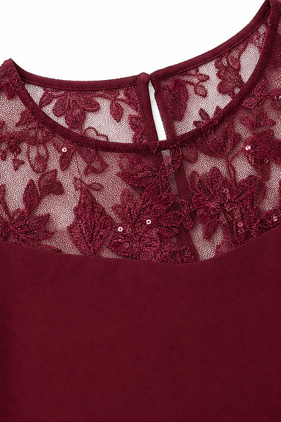 Adeline | Tiered Lace Midi Dress
