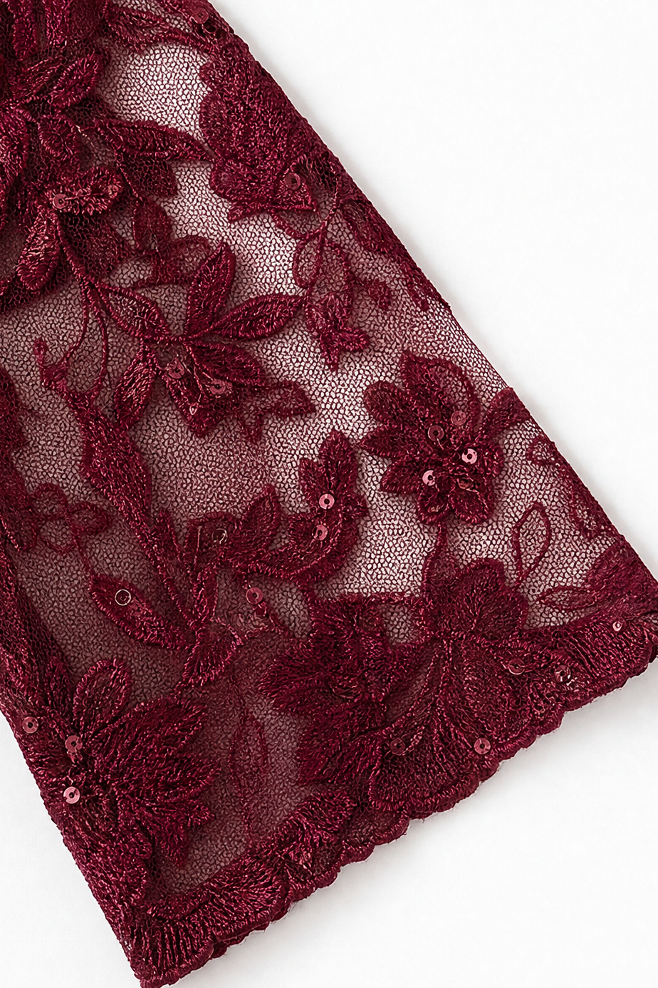 Adeline | Tiered Lace Midi Dress