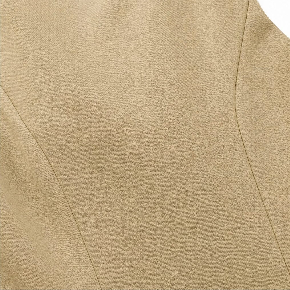 Elara | Zip-Neck Fit-And-Flare Midi Dress