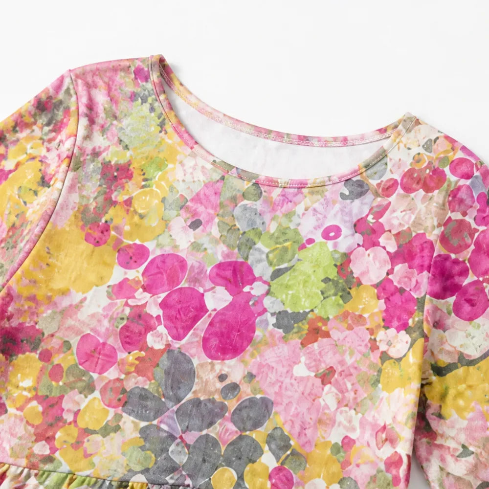 Marivella | Floral Loose Midi Dress