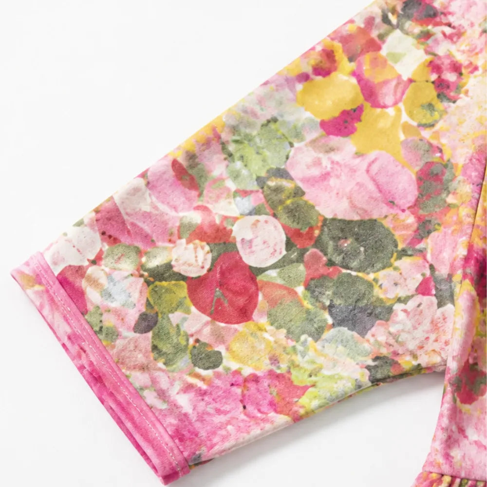 Marivella | Floral Loose Midi Dress
