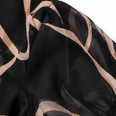 Vivara | Swirl Print Midi Dress