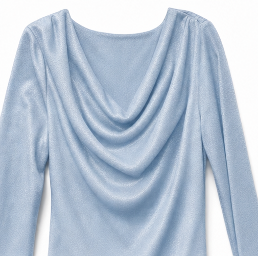 Vivian | Cowl Neck Velvet Dress