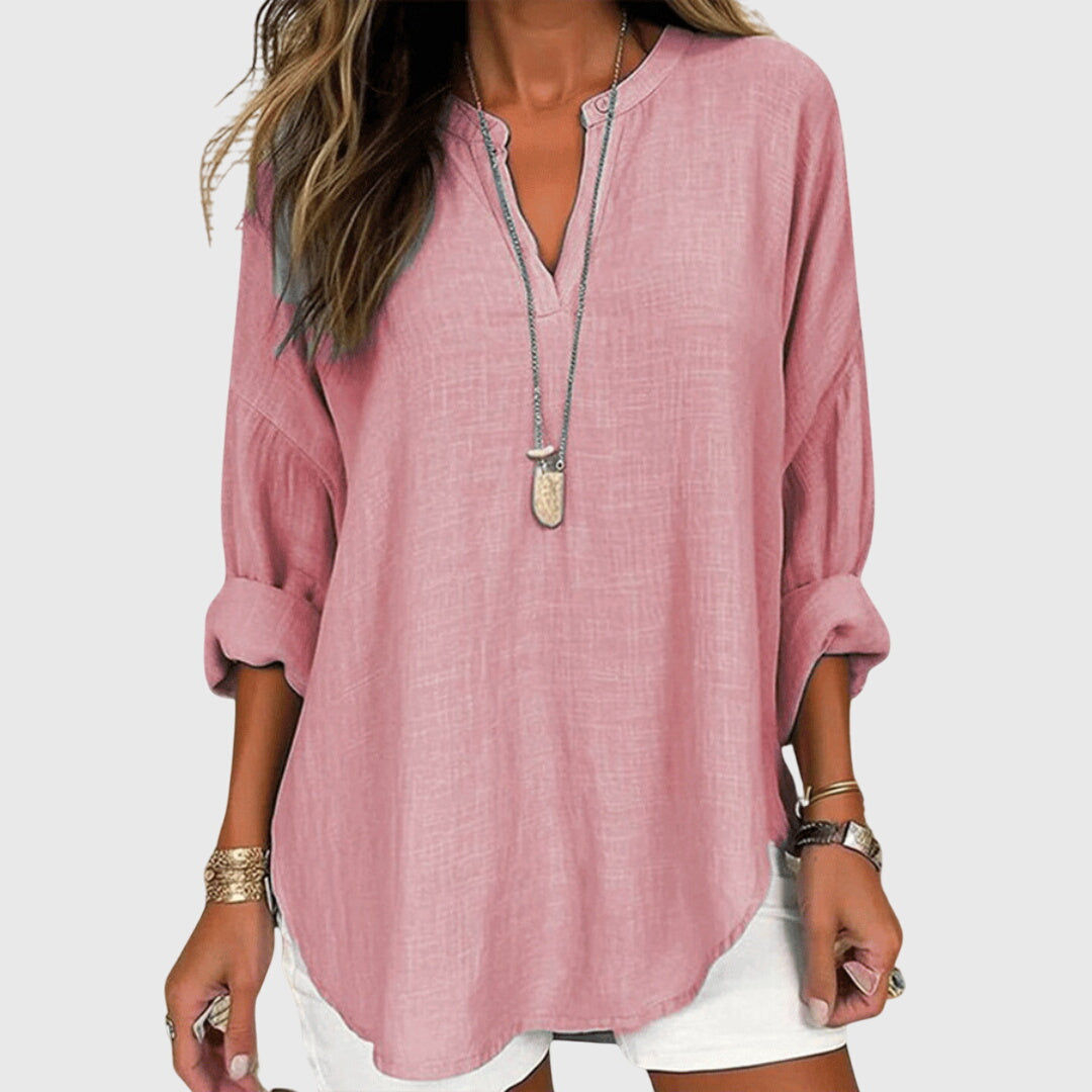 Lenora | Relaxed Button-Down Shirt