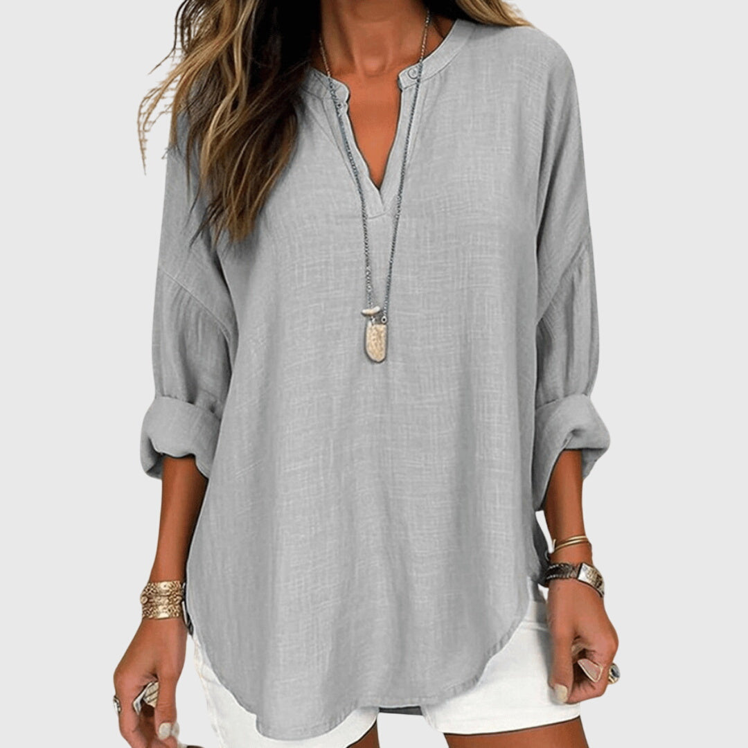 Lenora | Relaxed Button-Down Shirt