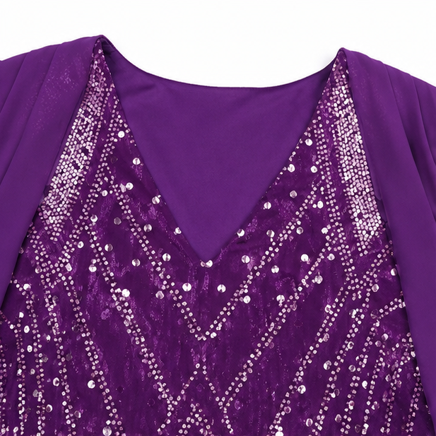 Elyssia | Two-Piece Sequin Dress