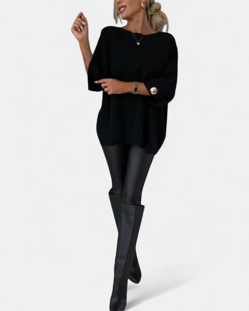 Lottie | Buttoned Knit Pullover
