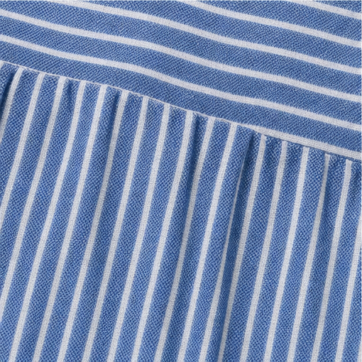 Marina | Striped Pocket Midi Dress