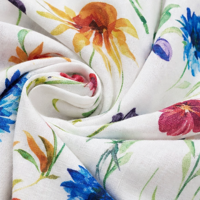 Fiorella | Floral A-Line Midi Dress