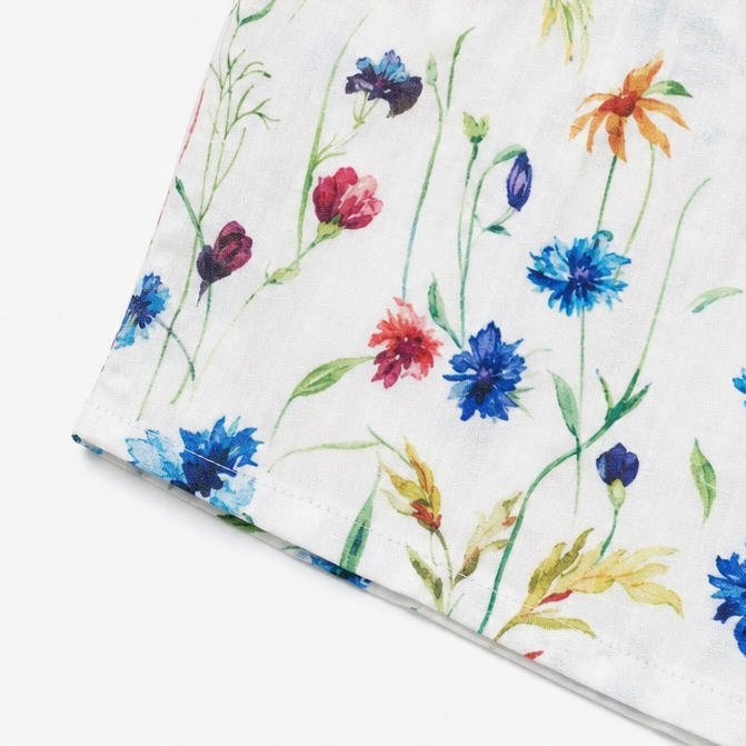 Fiorella | Floral A-Line Midi Dress