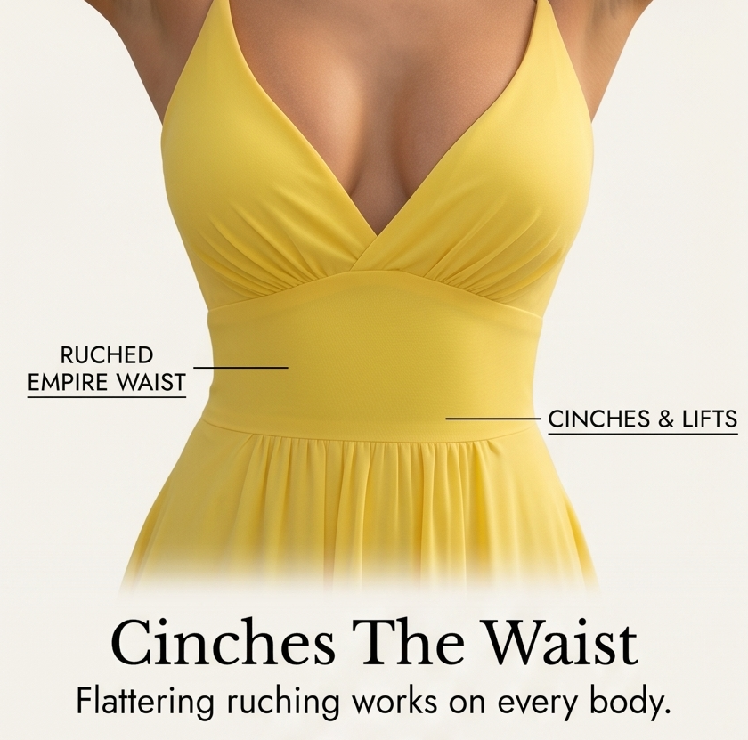 Florenza | V-Neck Slit Maxi Dress