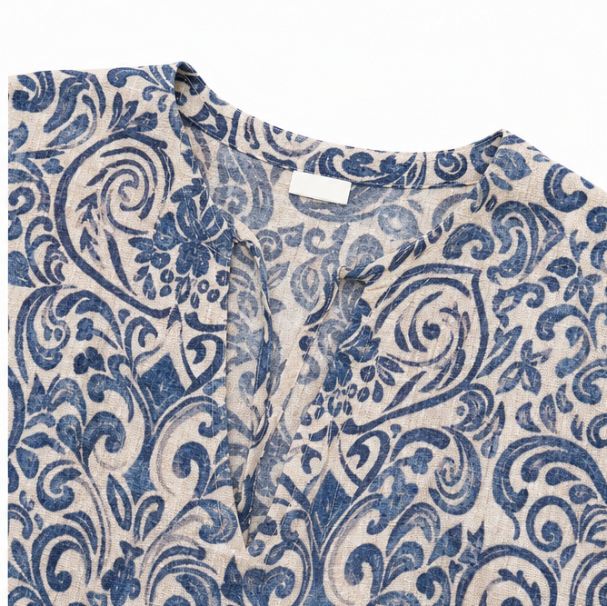 Florenza | Paisley A-Line Maxi Dress