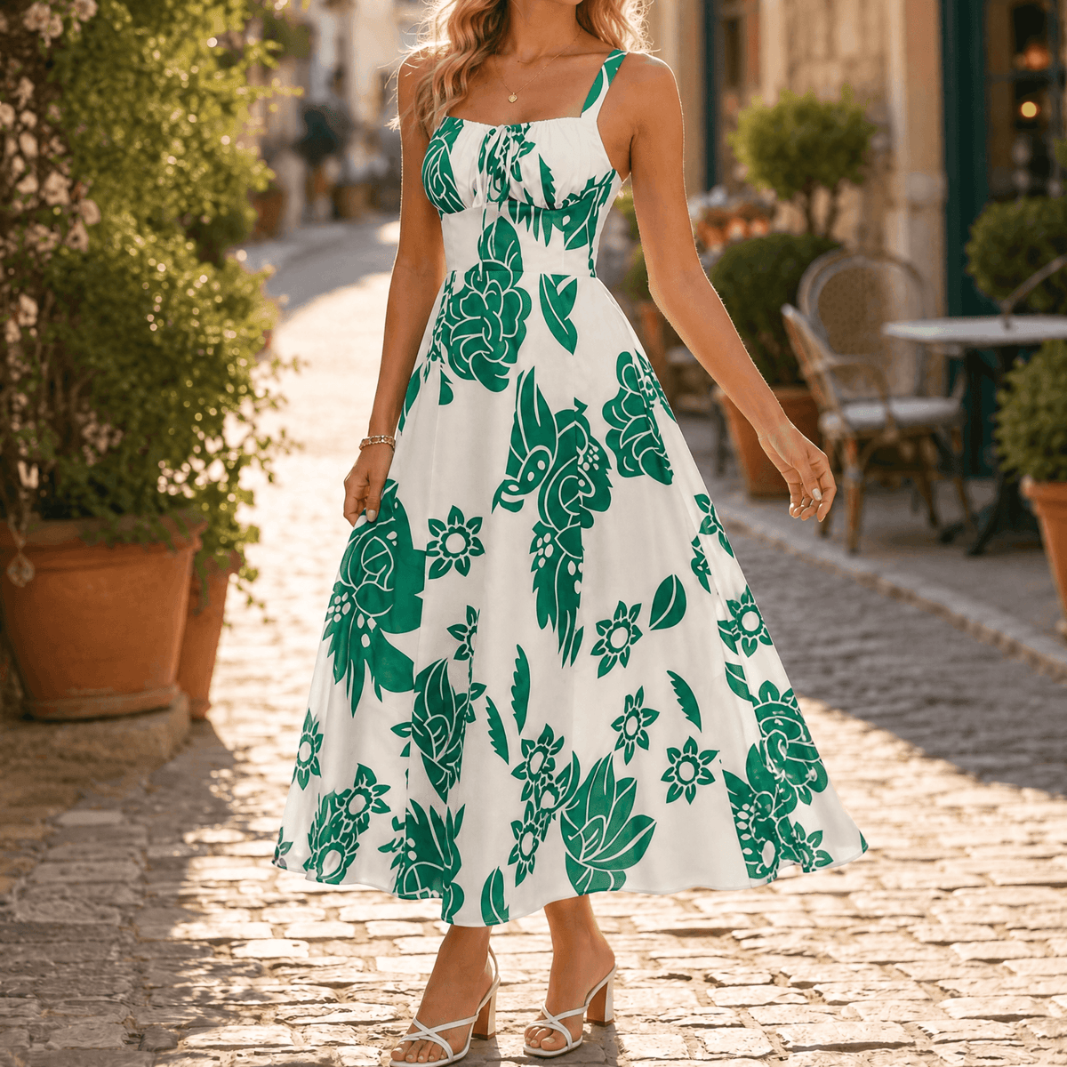 Florenza | Floral Midi Dress
