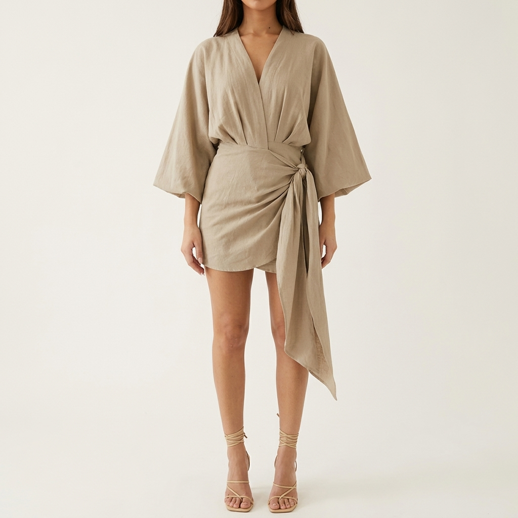 Velara | Kimono Sleeve Wrap Dress