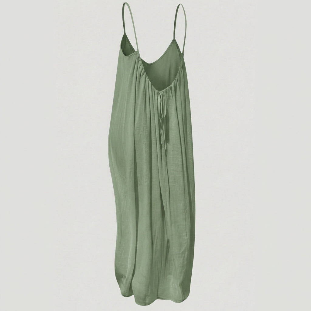 Soleia | Open Back Maxi Dress