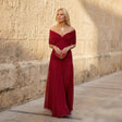 Harper - Elegant Red Dress