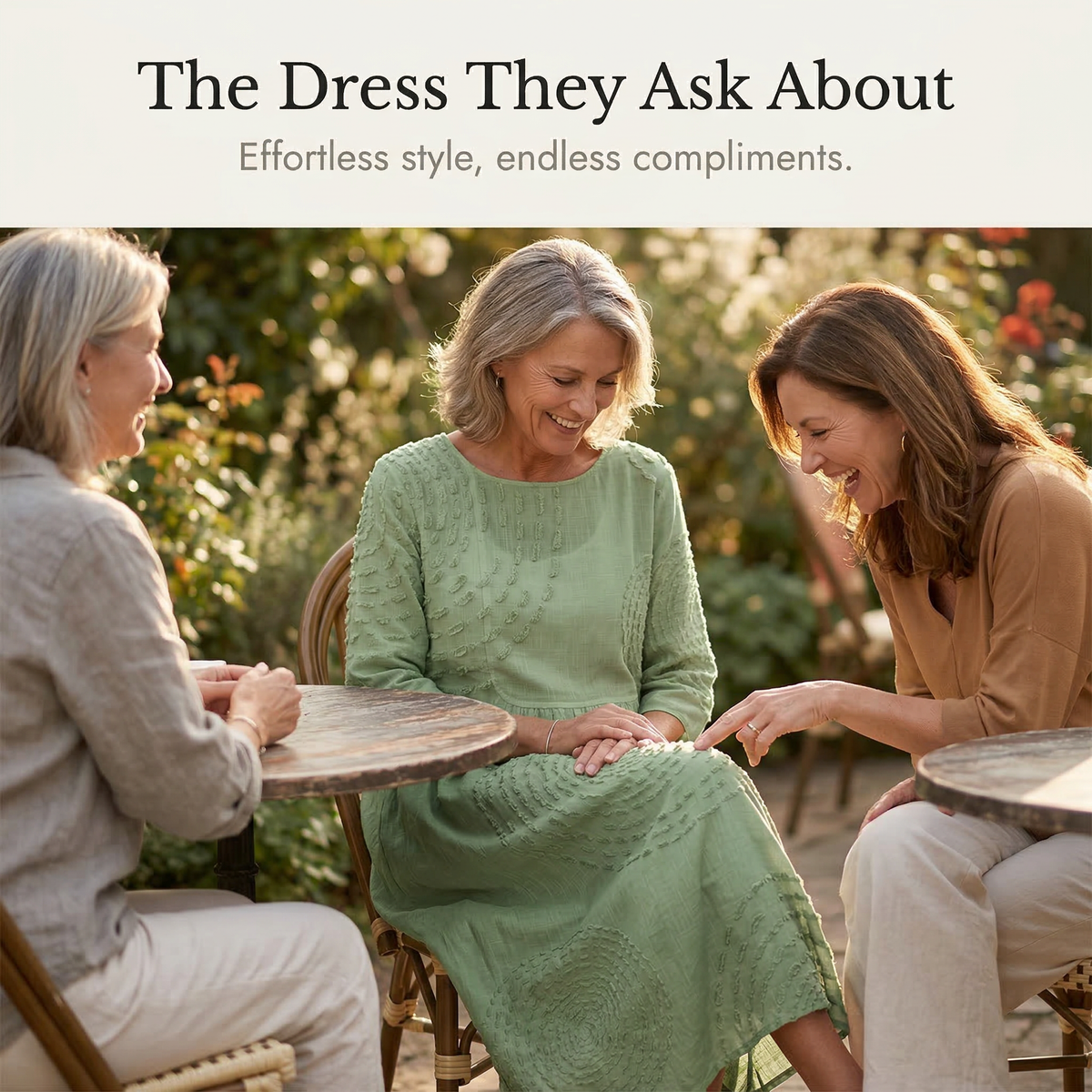Tessara | Embossed Texture Midi Dress