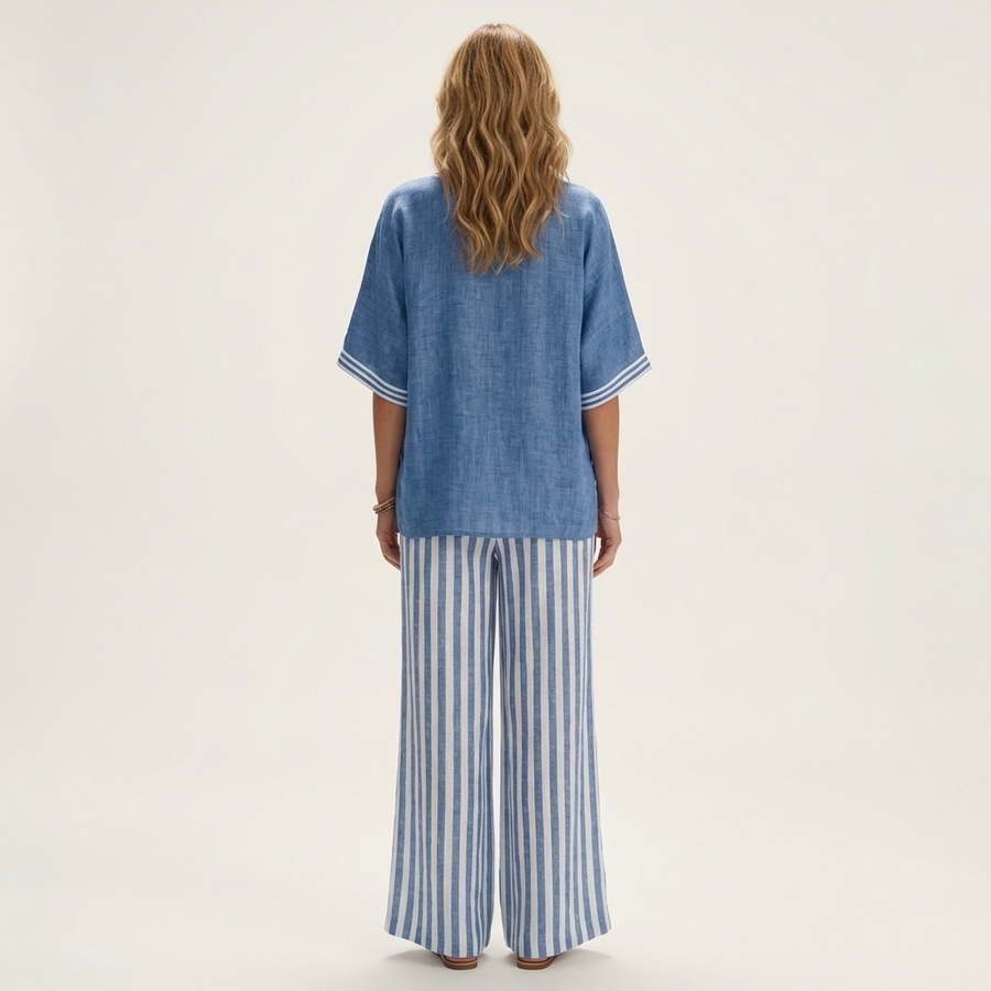 Juliana | Varsity Trim Two-Piece Set