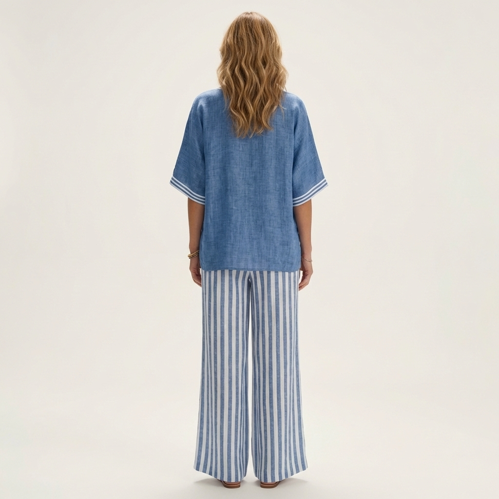 Juliana | Varsity Trim Two-Piece Set