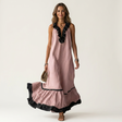Mayline | Ruffle-Trim Maxi Dress