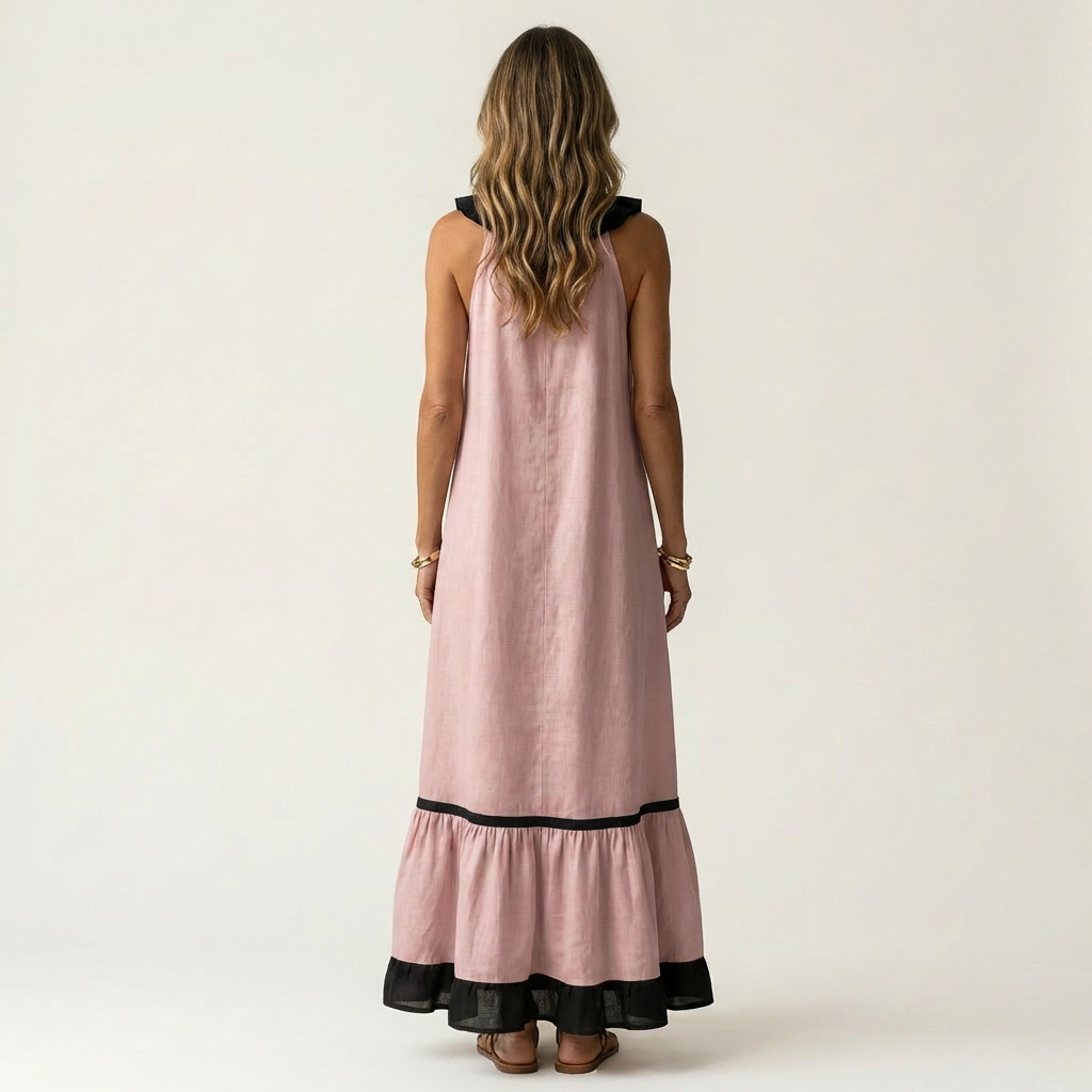 Mayline | Ruffle-Trim Maxi Dress