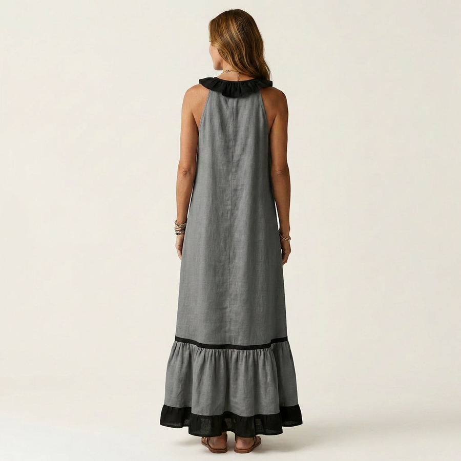 Mayline | Ruffle-Trim Maxi Dress