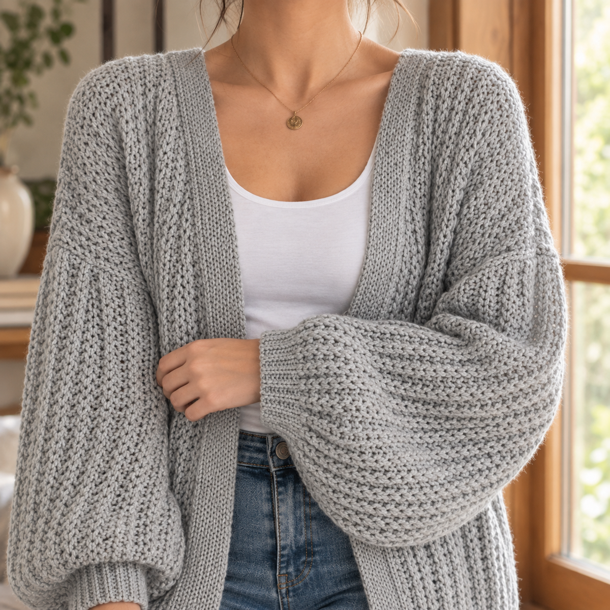 Eleanora-Jane | Chunky Knit Cardigan