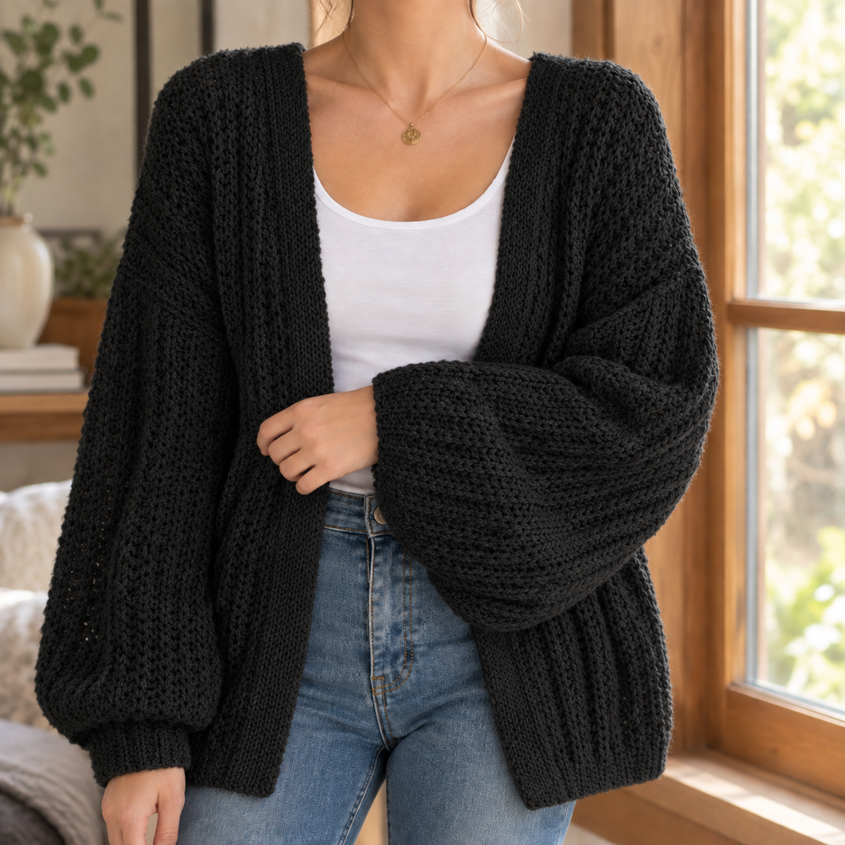 Eleanora-Jane | Chunky Knit Cardigan