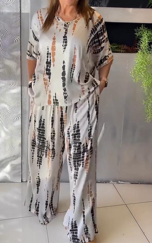 Marie™ – Casual Printed Set