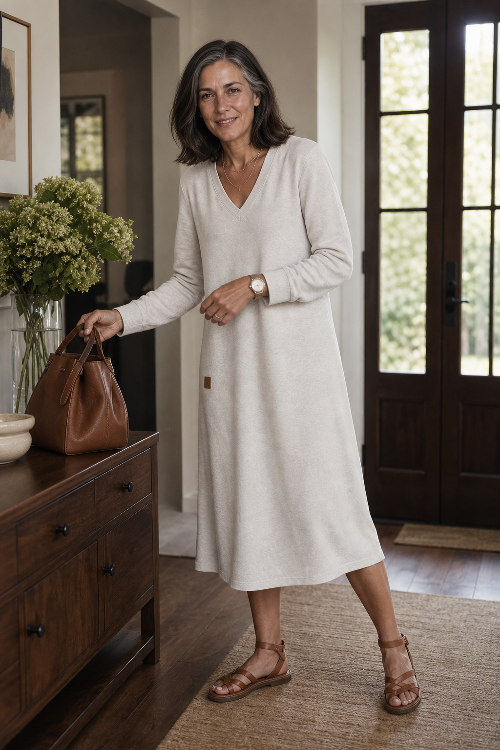 Corinne | A-Line Midi Dress