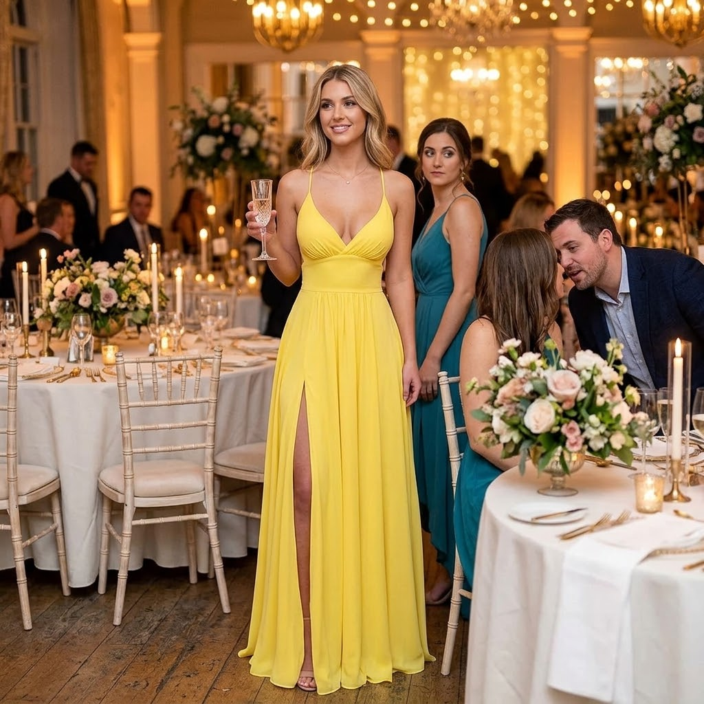 Florenza | V-Neck Slit Maxi Dress