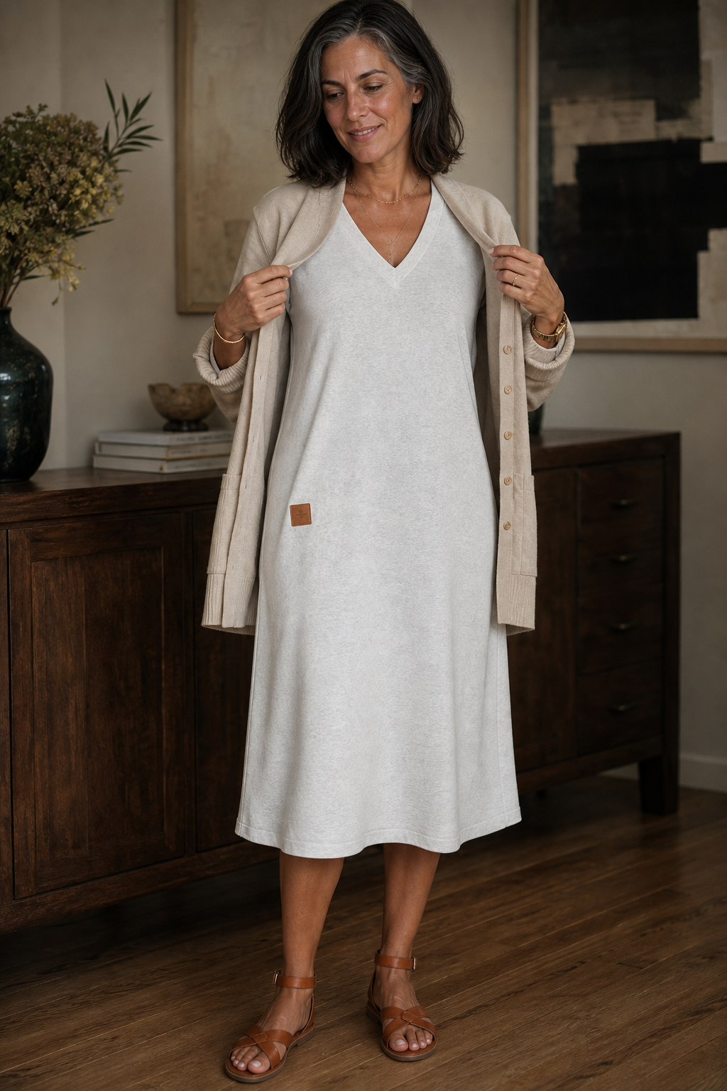 Corinne | A-Line Midi Dress