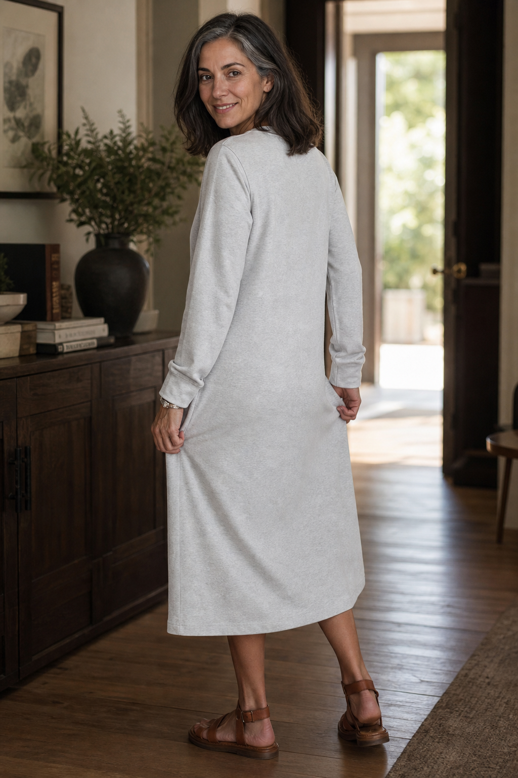 Corinne | A-Line Midi Dress
