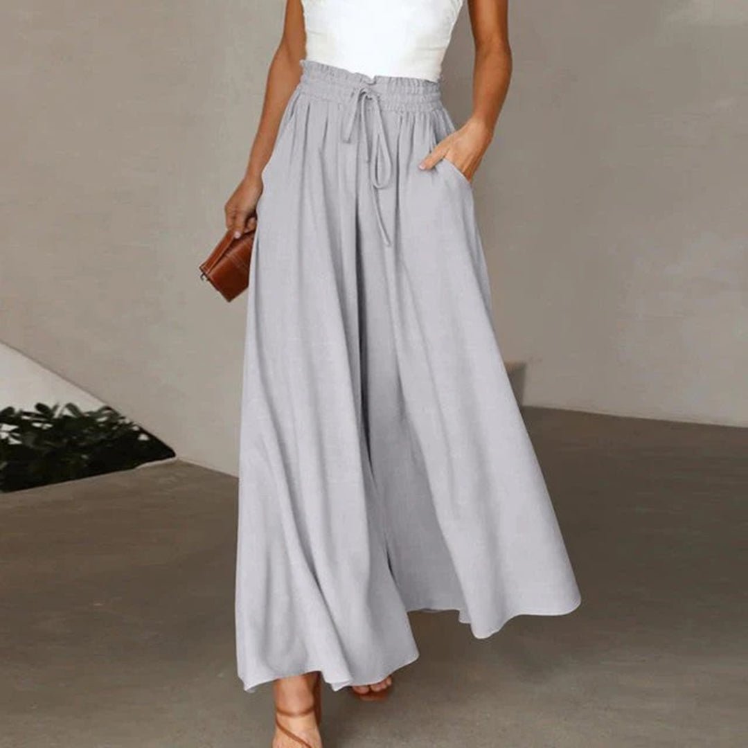 Isabella | Linen Drawstring Pants