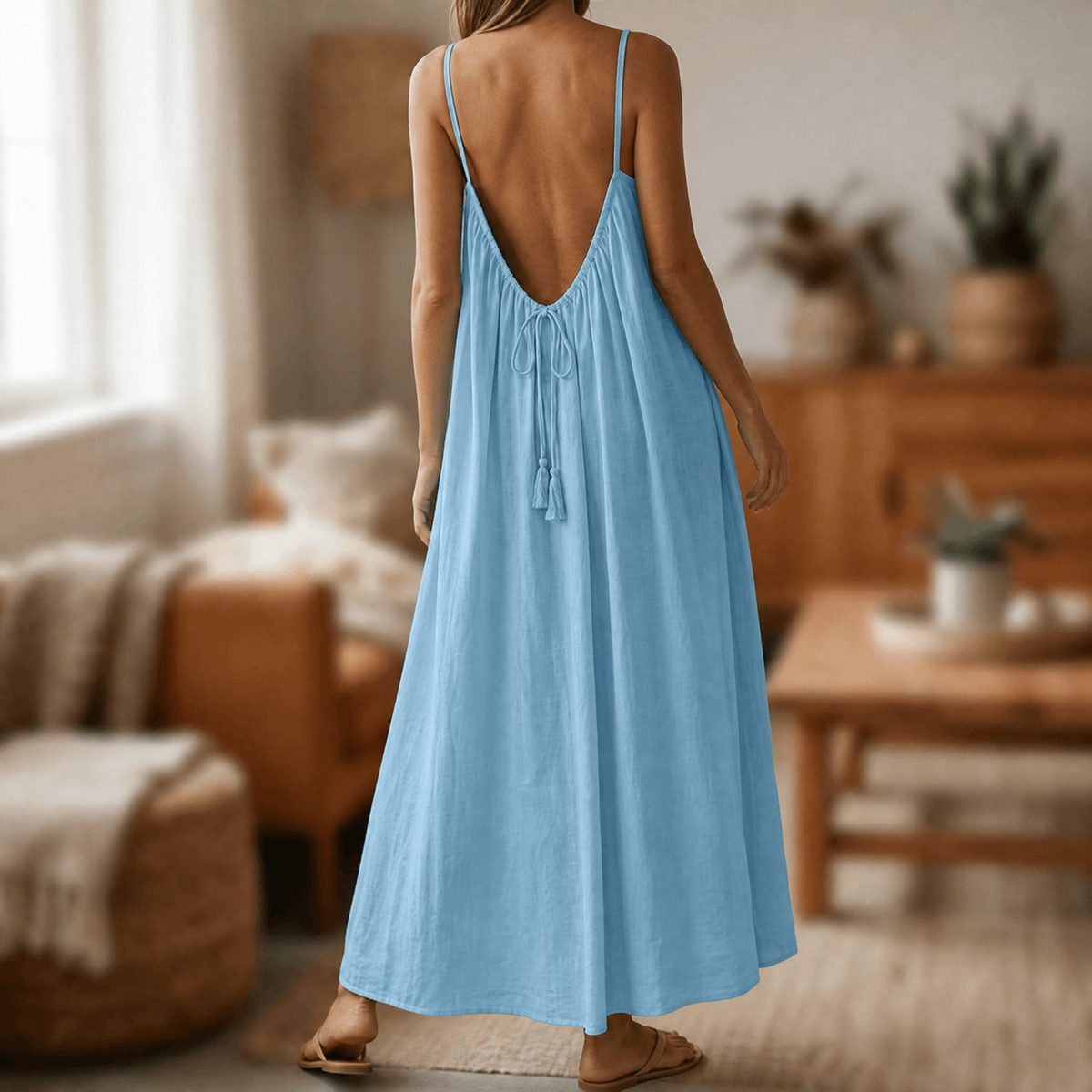 Lunavia | Backless Cami Maxi Dress