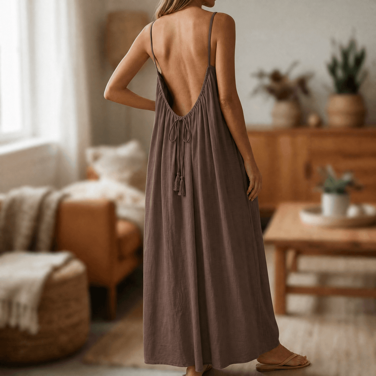 Lunavia | Backless Cami Maxi Dress