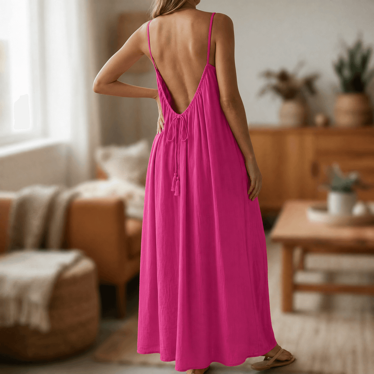 Lunavia | Backless Cami Maxi Dress