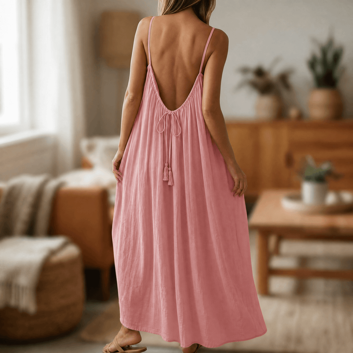Lunavia | Backless Cami Maxi Dress