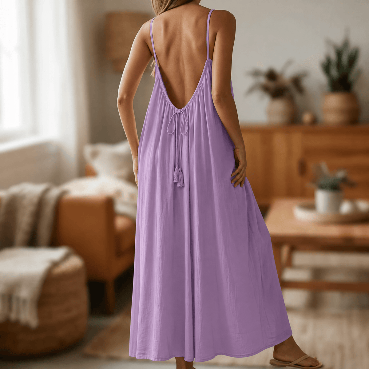 Lunavia | Backless Cami Maxi Dress