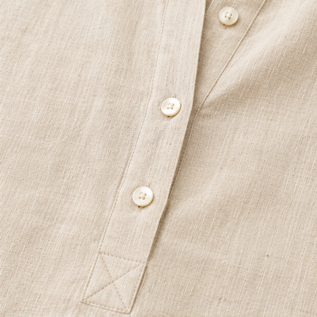 Lunavia | Oversized Linen Midi Dress