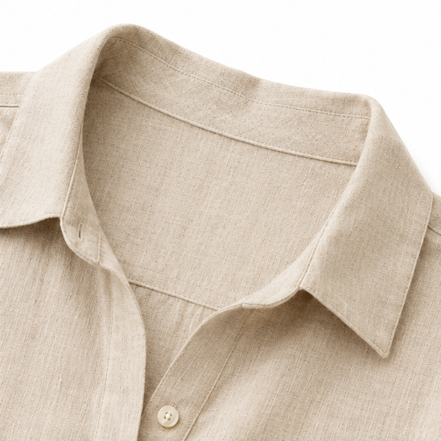 Lunavia | Oversized Linen Midi Dress